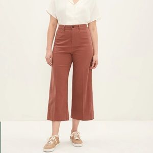 Frank and Oak Josephine Cropped Wide Leg Pants ❤️